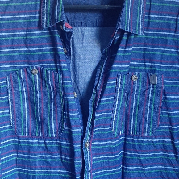 Triple Five Soul Striped Shirt - Large - Picture 3 of 6